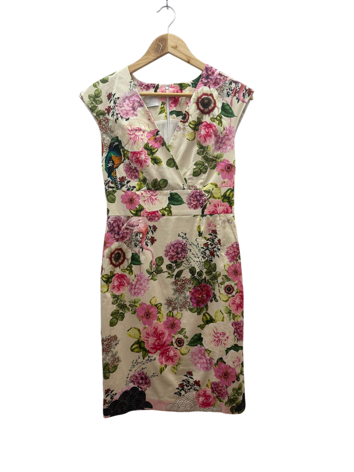 Madeleine Kleid S-M Mehrfarbig