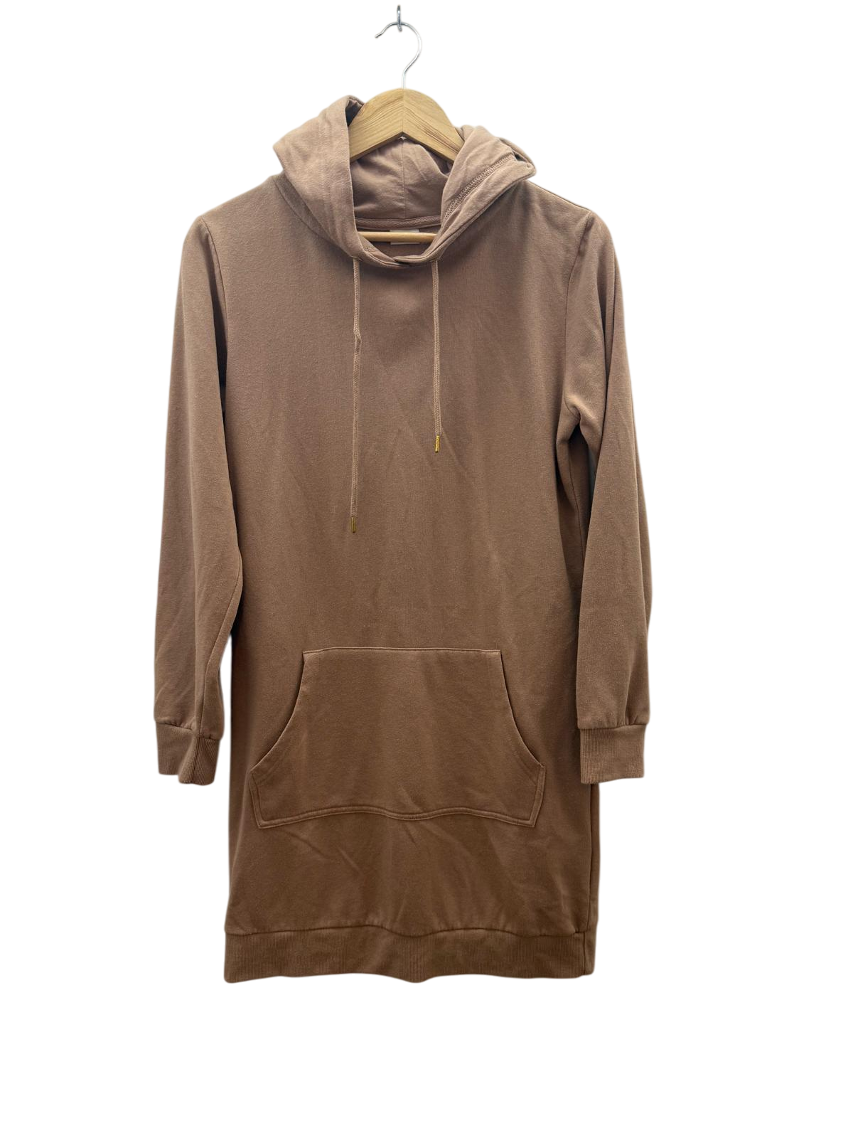 Lascana Hoodiekleid S-M Beige