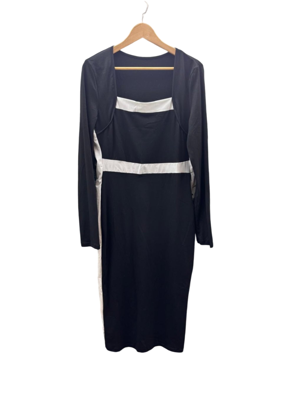 Damen - Kleide XL Schwarz und Weiß