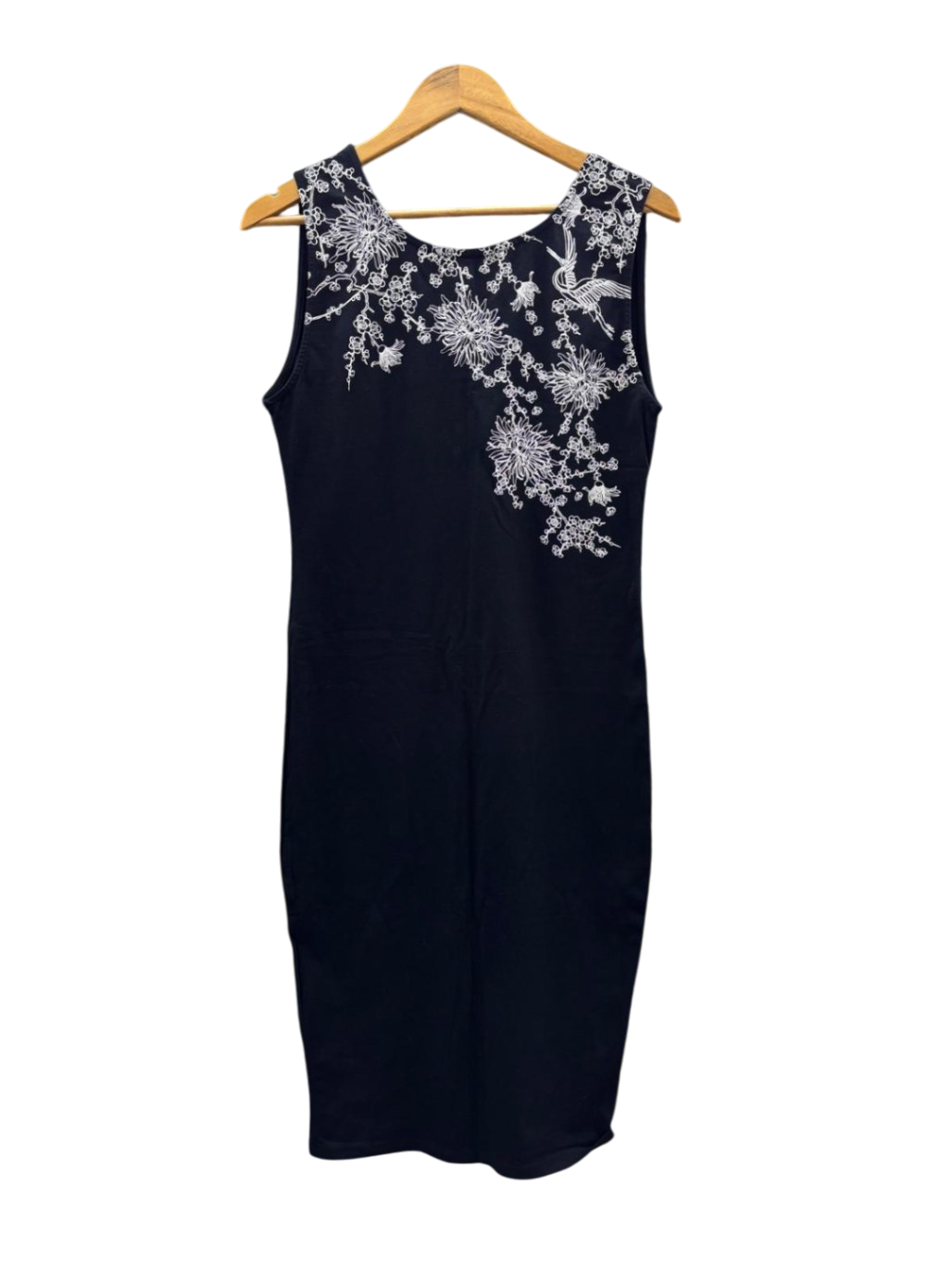 Damen - M Kleid Schwarz und Weiss