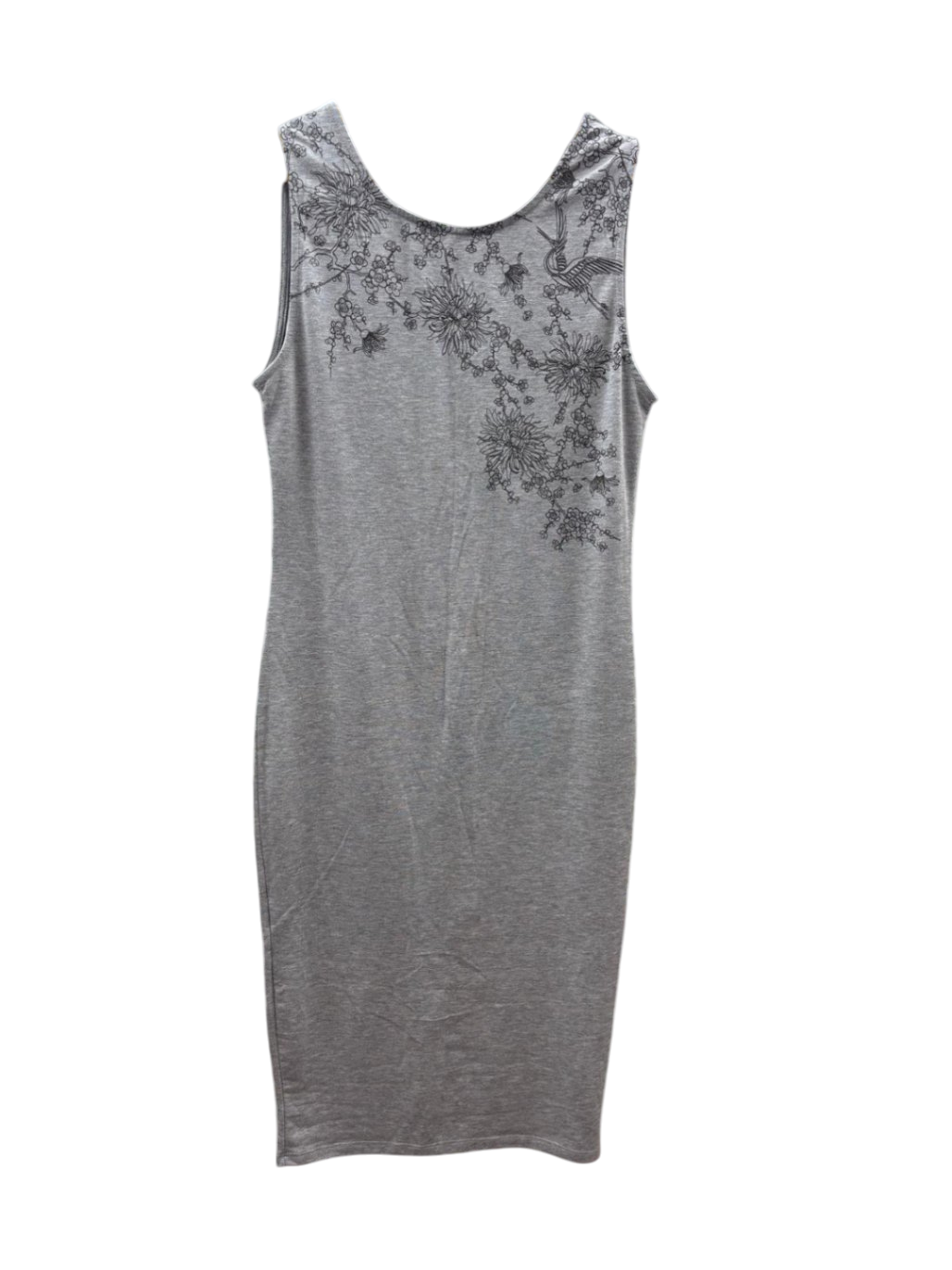 Damen - Kleid M Grau