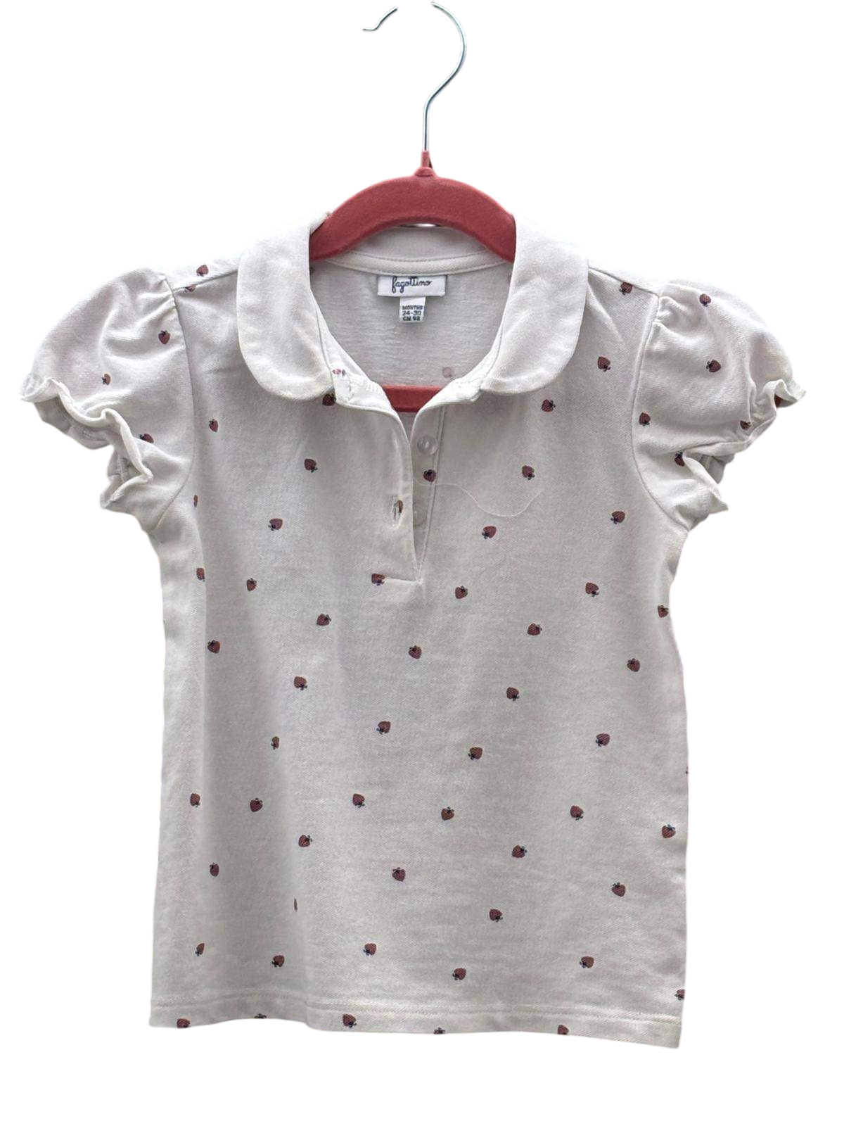 fagottino Baby - Shirt 92 Weiß