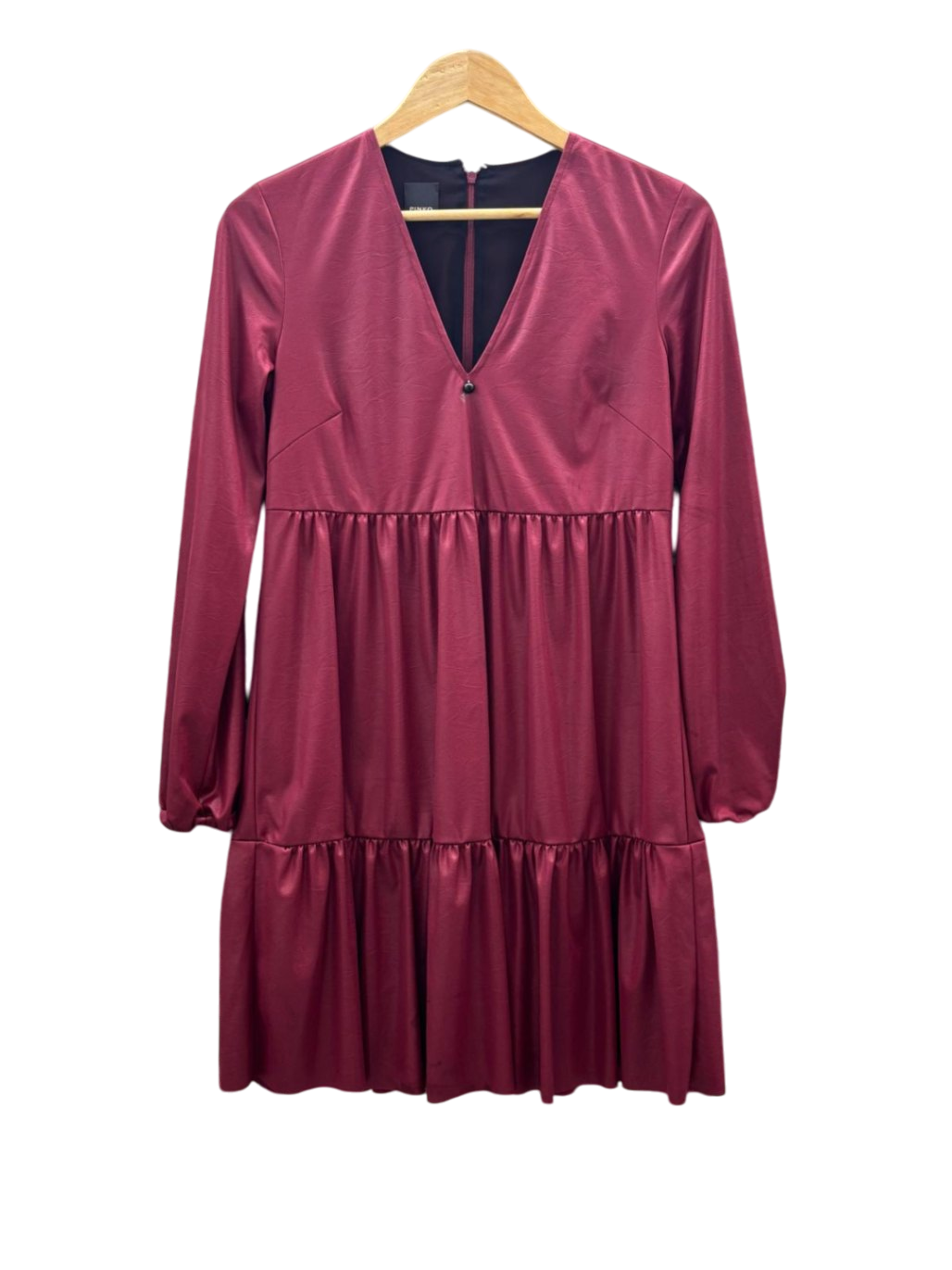 PINKO Damen - Kleider S Bordeauxrot