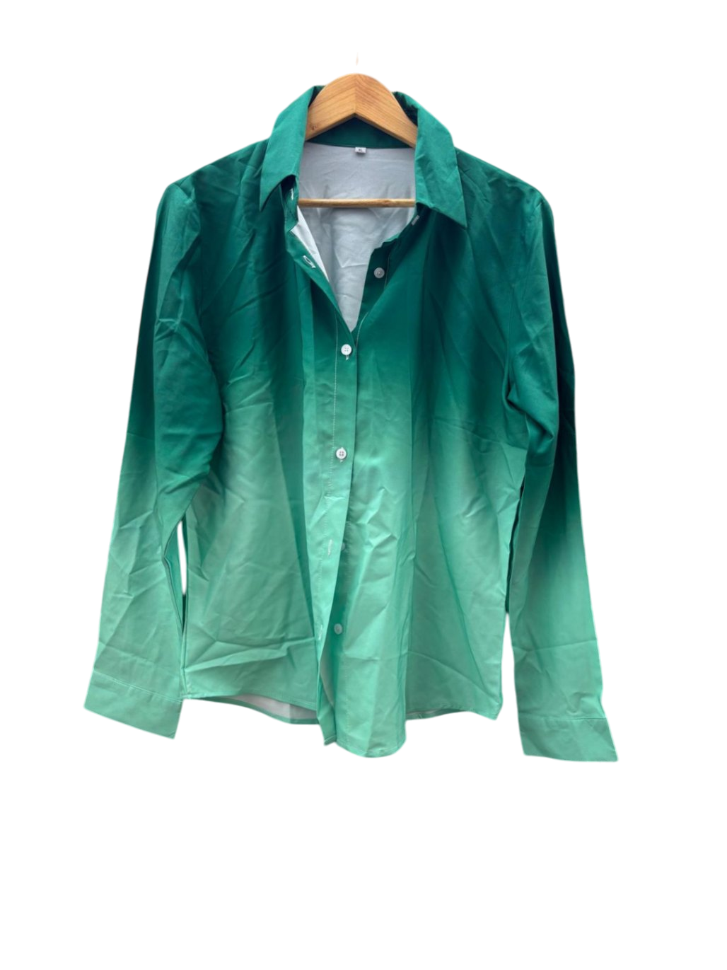 Unbekannt Damen - Bluse XL Türkis - Grün