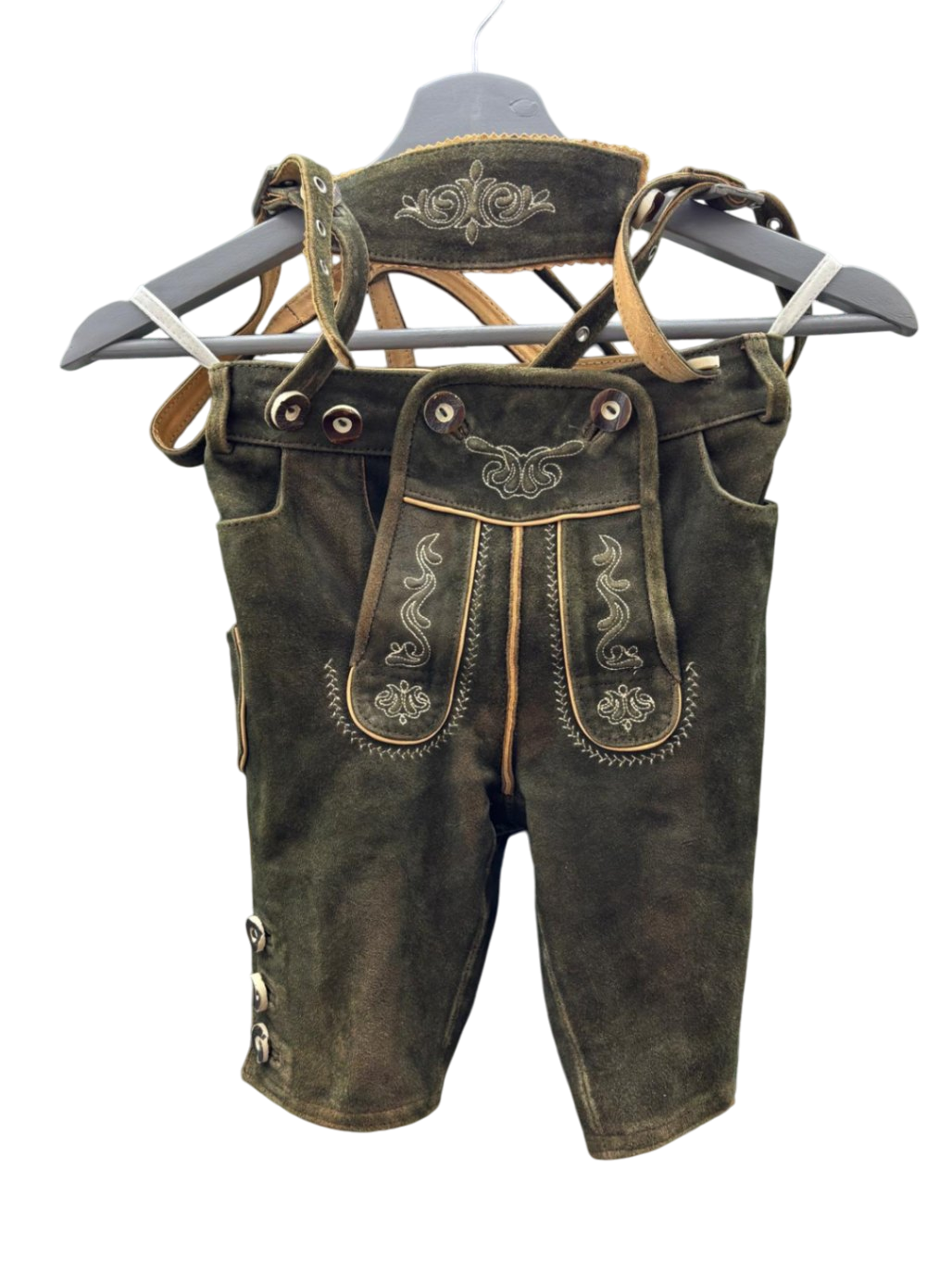 Der Wildschütz Lederhose 98/104 Braun