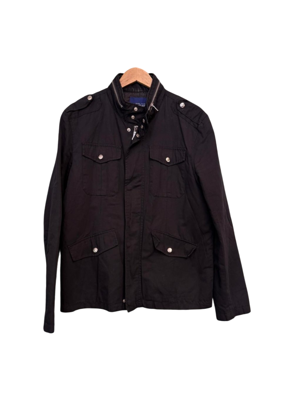 Zara Jacke L Schwarz