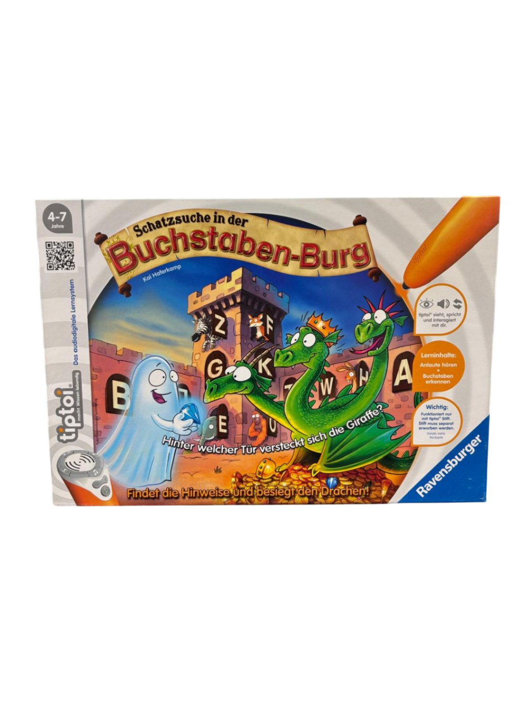 Ravensburger TipToi Spiel - Buchstaben Burg OHNE Stift