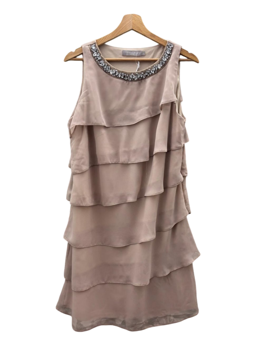 chris Cocktailkleid XL Beige