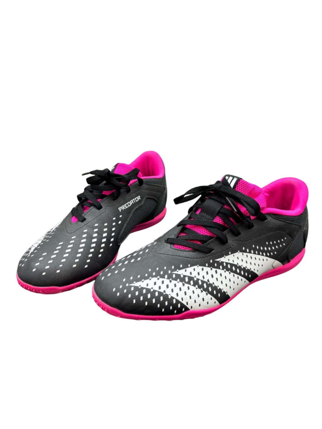 Adidas Damen Hallenschuhe 42 Schwarz, Pink, Weiß