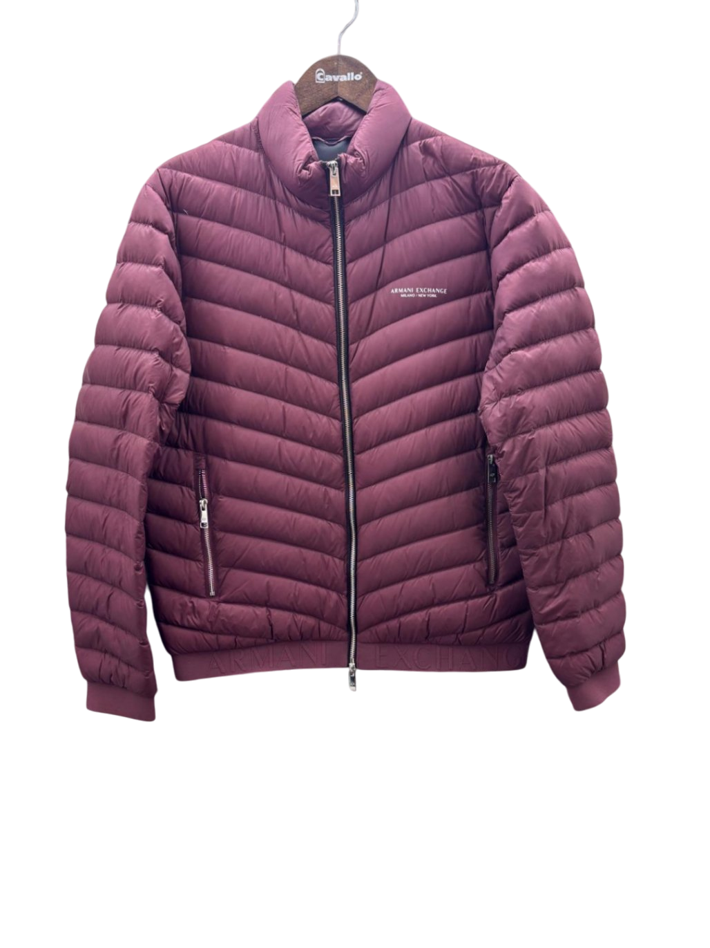 Armani Exchange Jacke M Burgunder