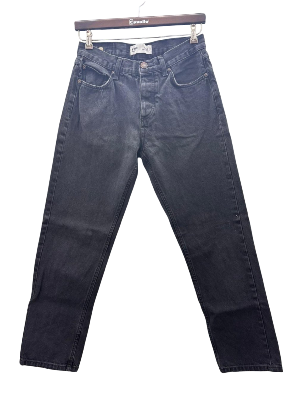 FSBN Jeans loose fit W29-L30 Schwarz