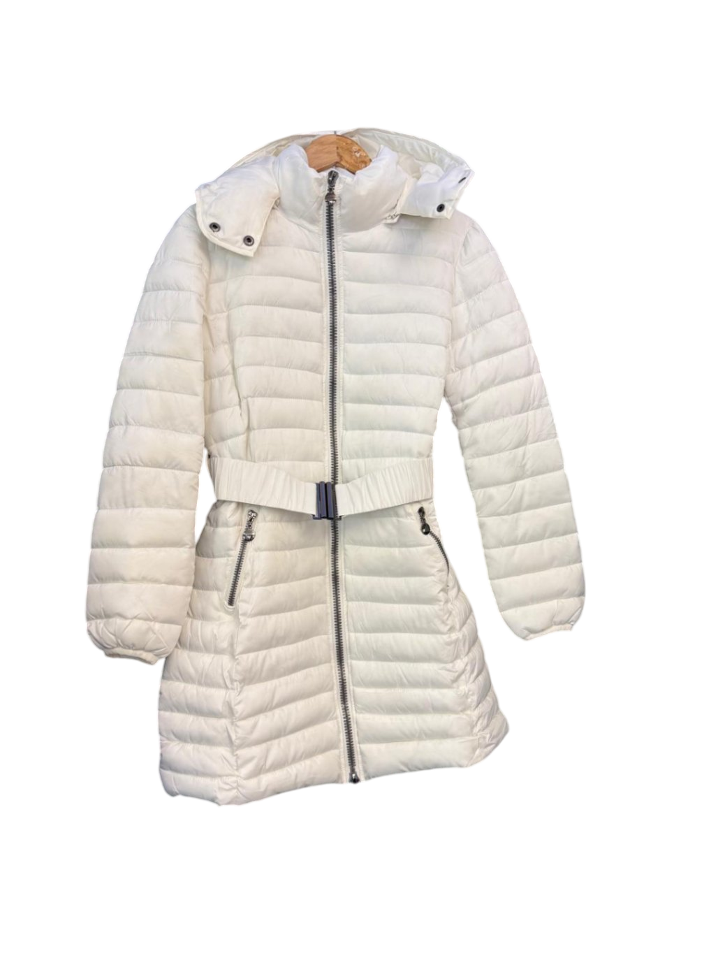 M-L Weiß Steppmantel