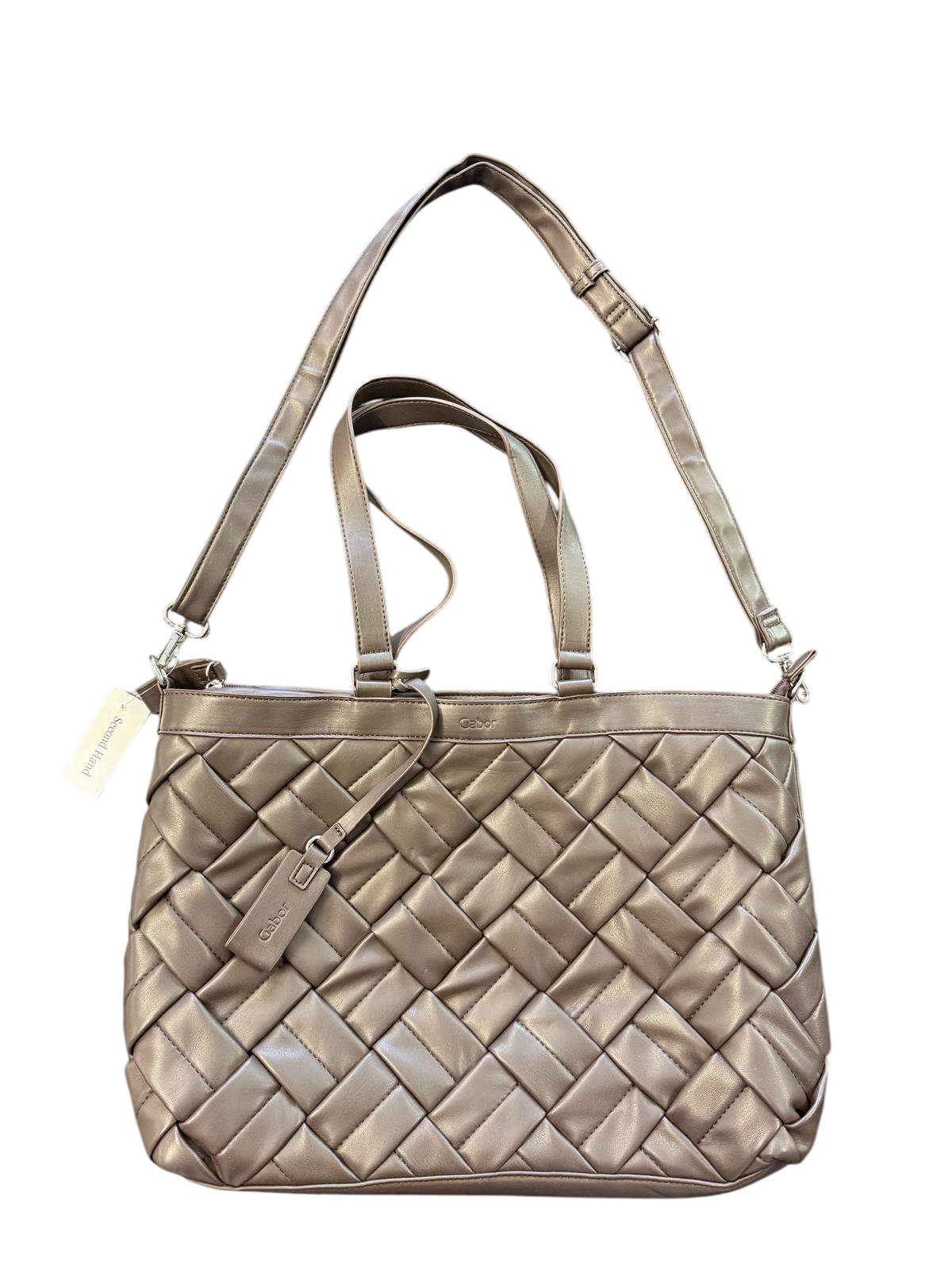 Gabor ca. 45 x 30cm Braun Handtasche