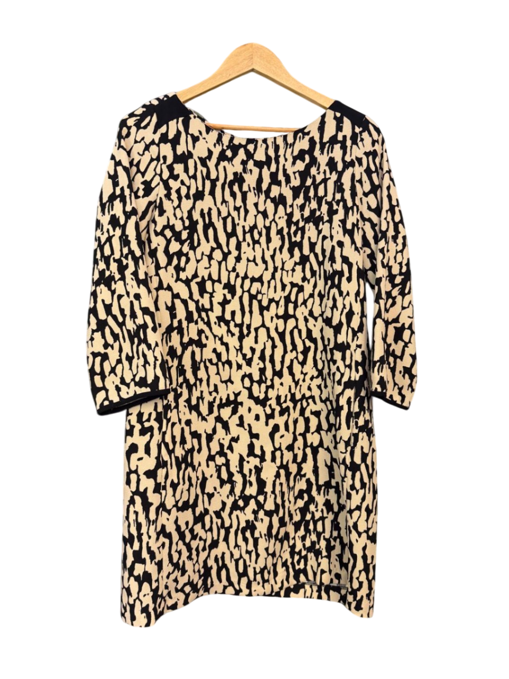 Zara M Beige mit Schwarz