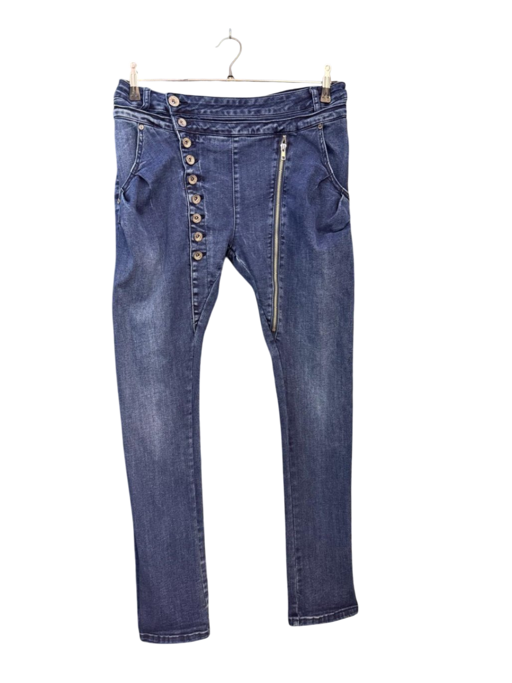 Mozzaar Forever Damen Jeans 2XL Blau