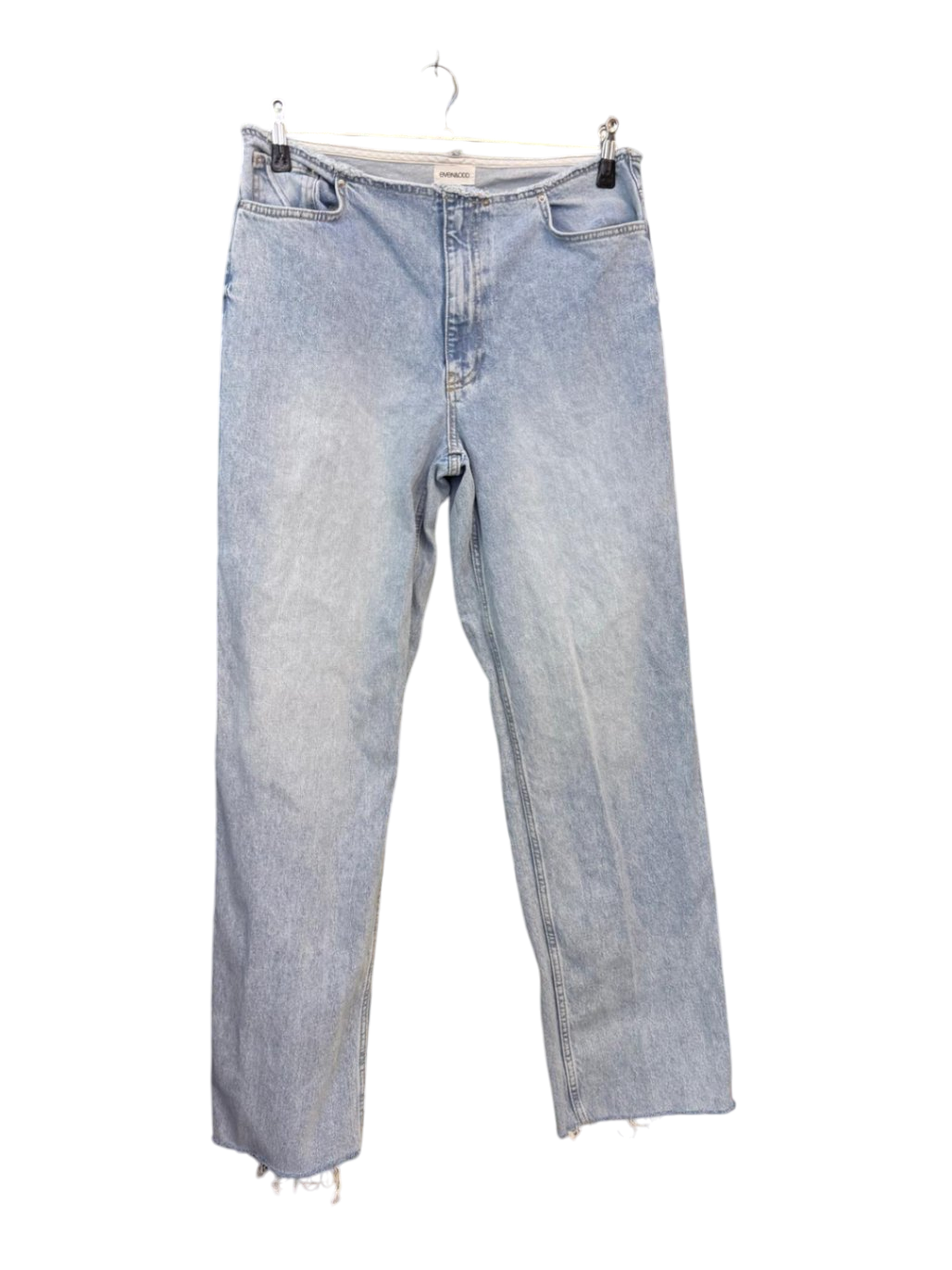 even&odd Damen Jeans 2XL Hellblau