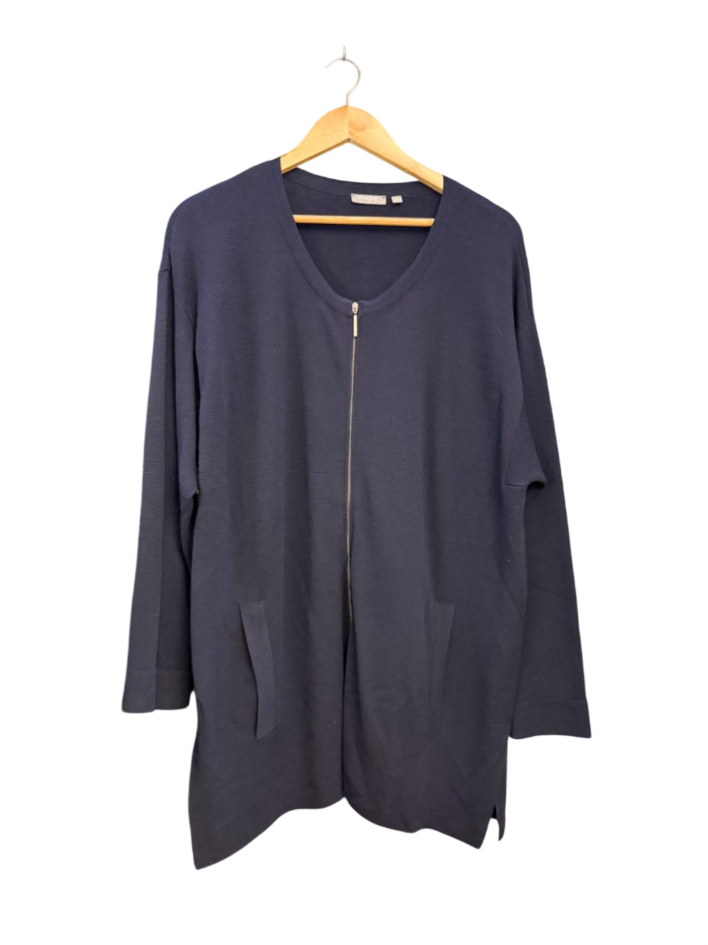 Rabe Weste mit Zipp 2XL-3XL Dunkelblau