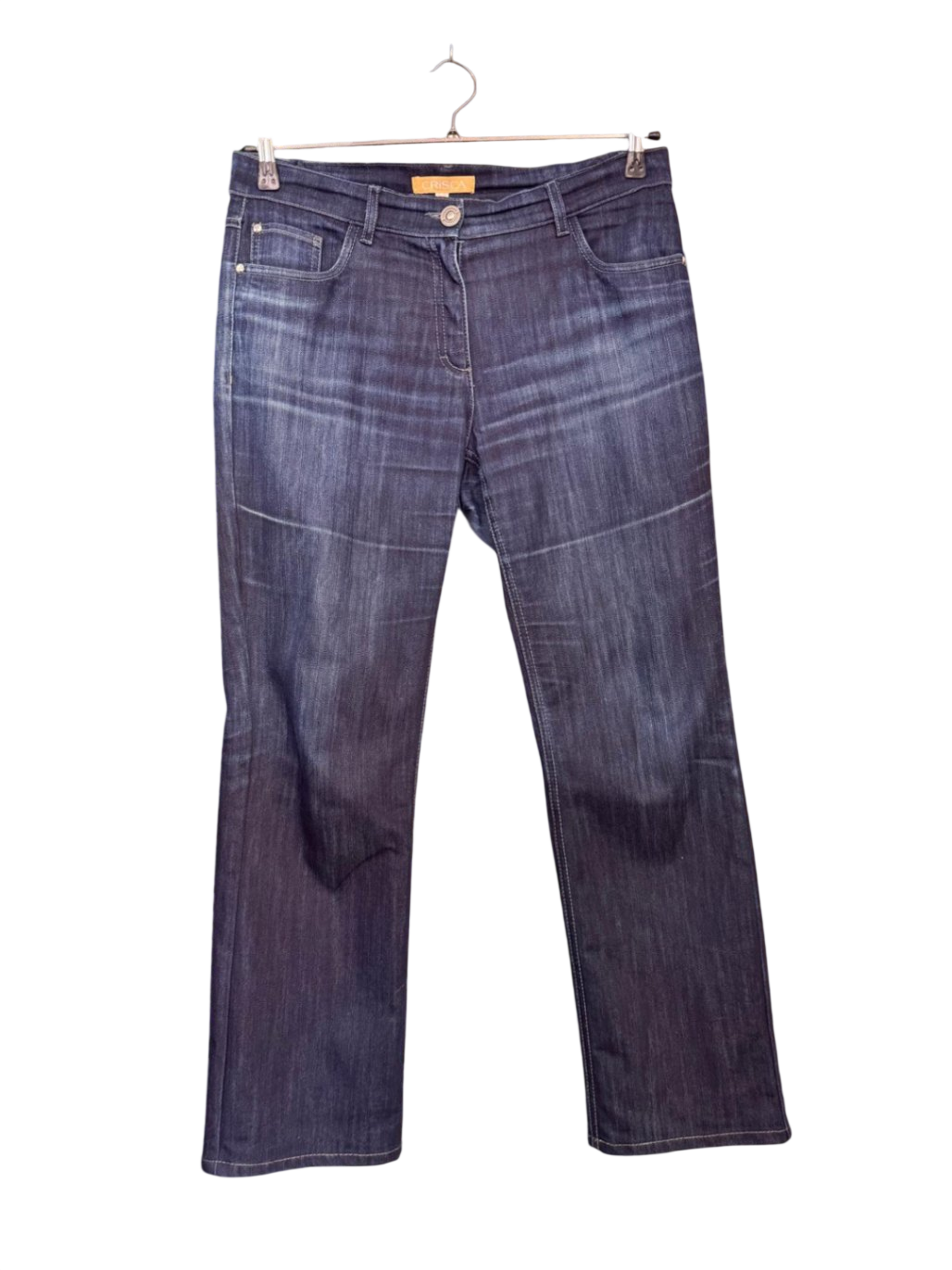Crisca Jeans L Dunkelblau
