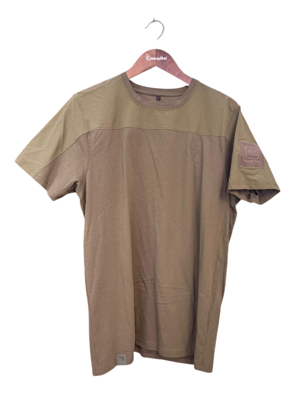 Glock T-Shirt L Olivgrün