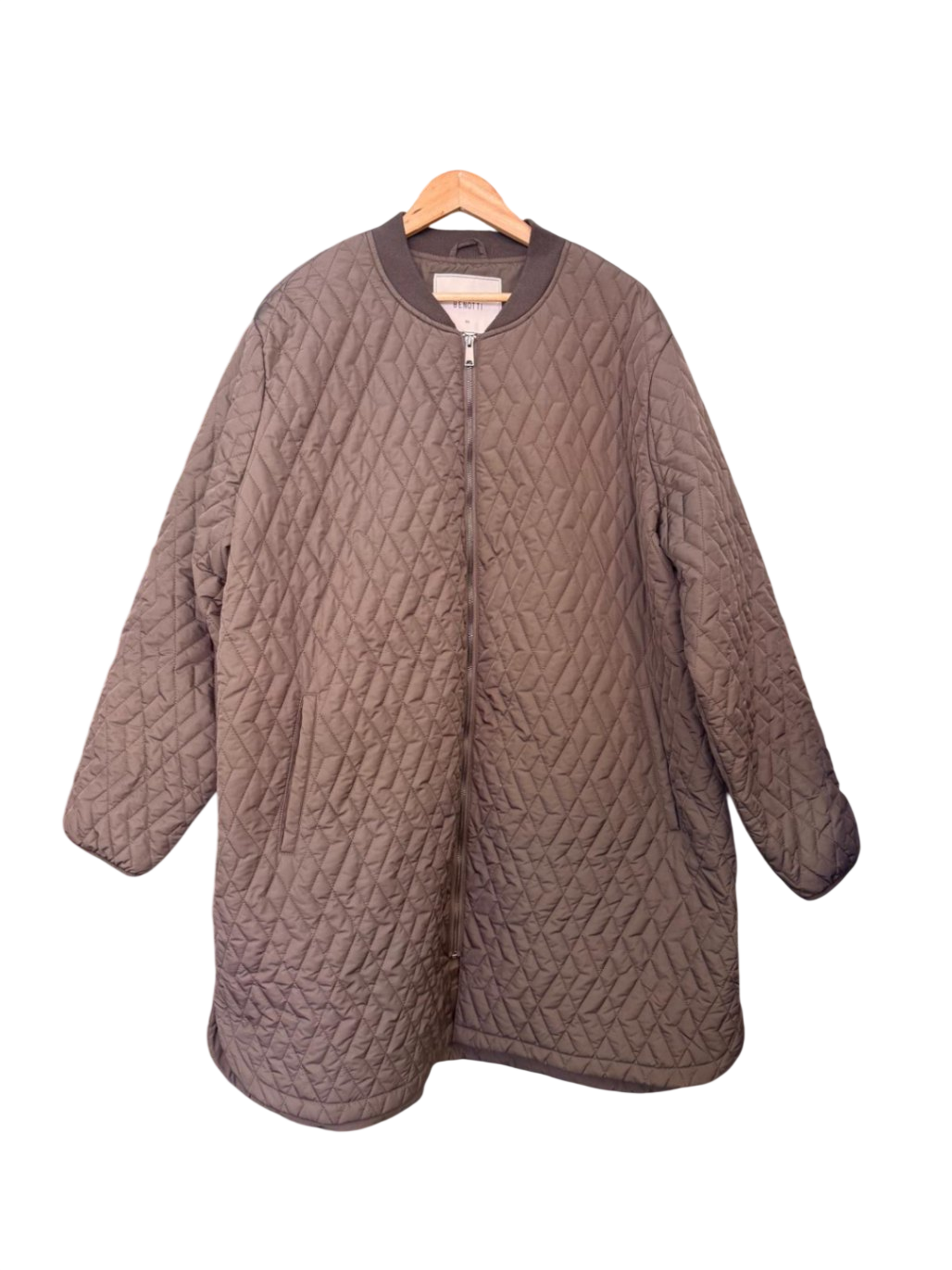 Gina Benotti Jacke 50 5XL Dunkel Olivegrün