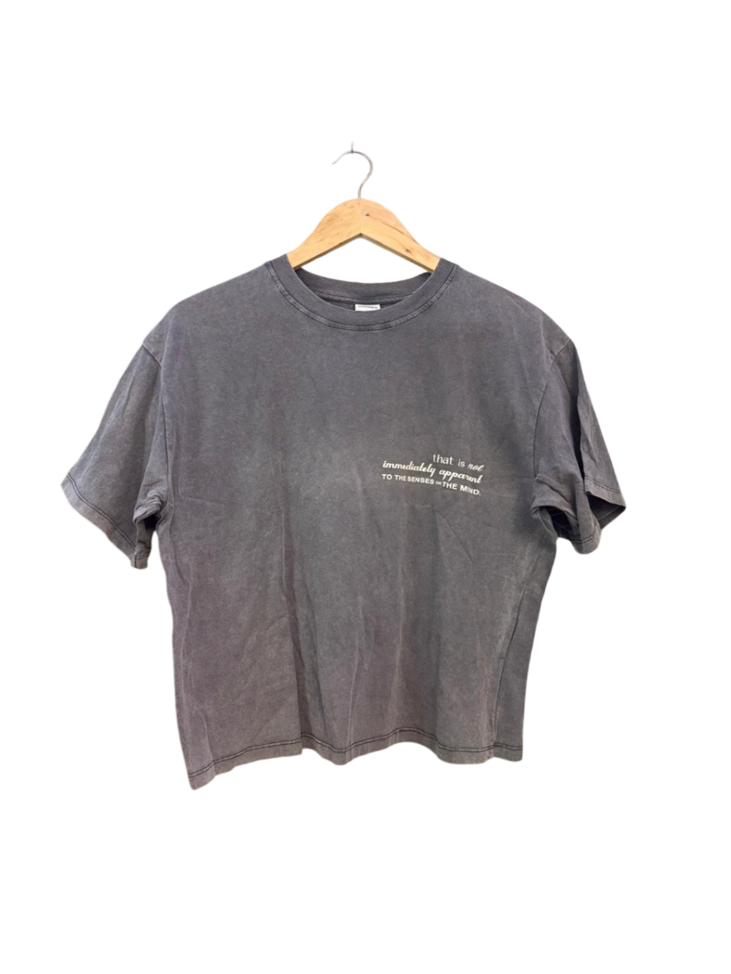 Bershka T-Shirt XS Grau