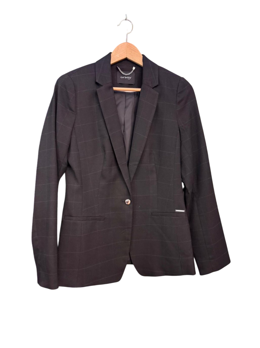 orsay Blazer M Schwarz mit Muster