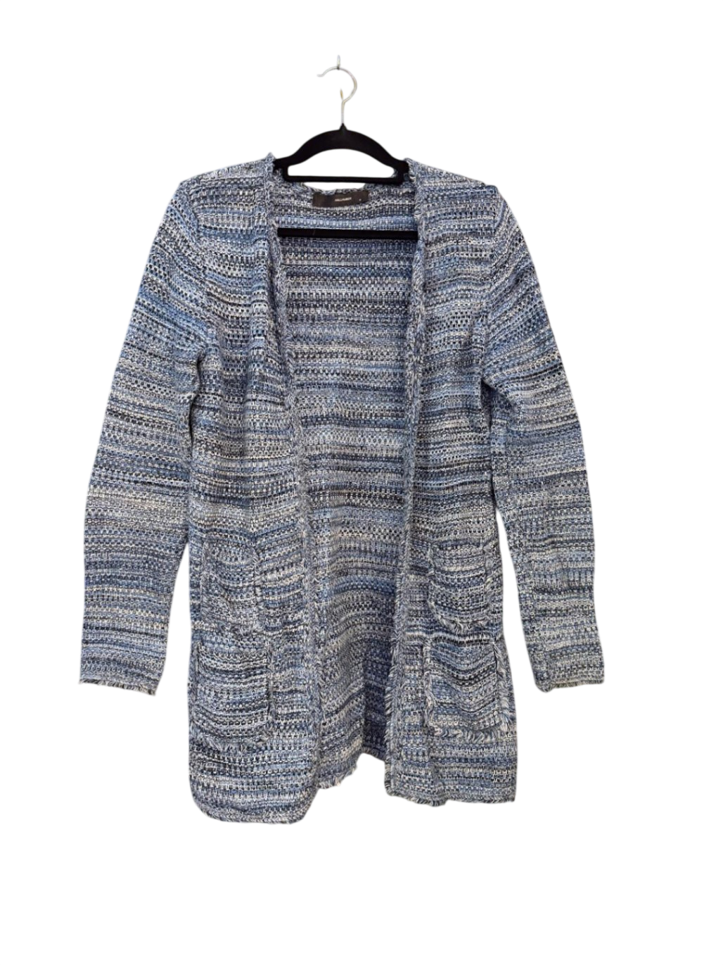 HALLHUBER Weste M Blau und Weiß