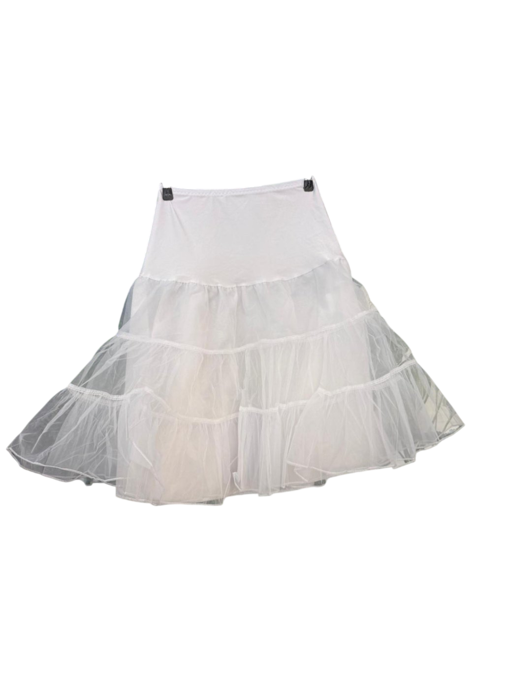 Petticoat Chiffon, Tüll M-L Weiß