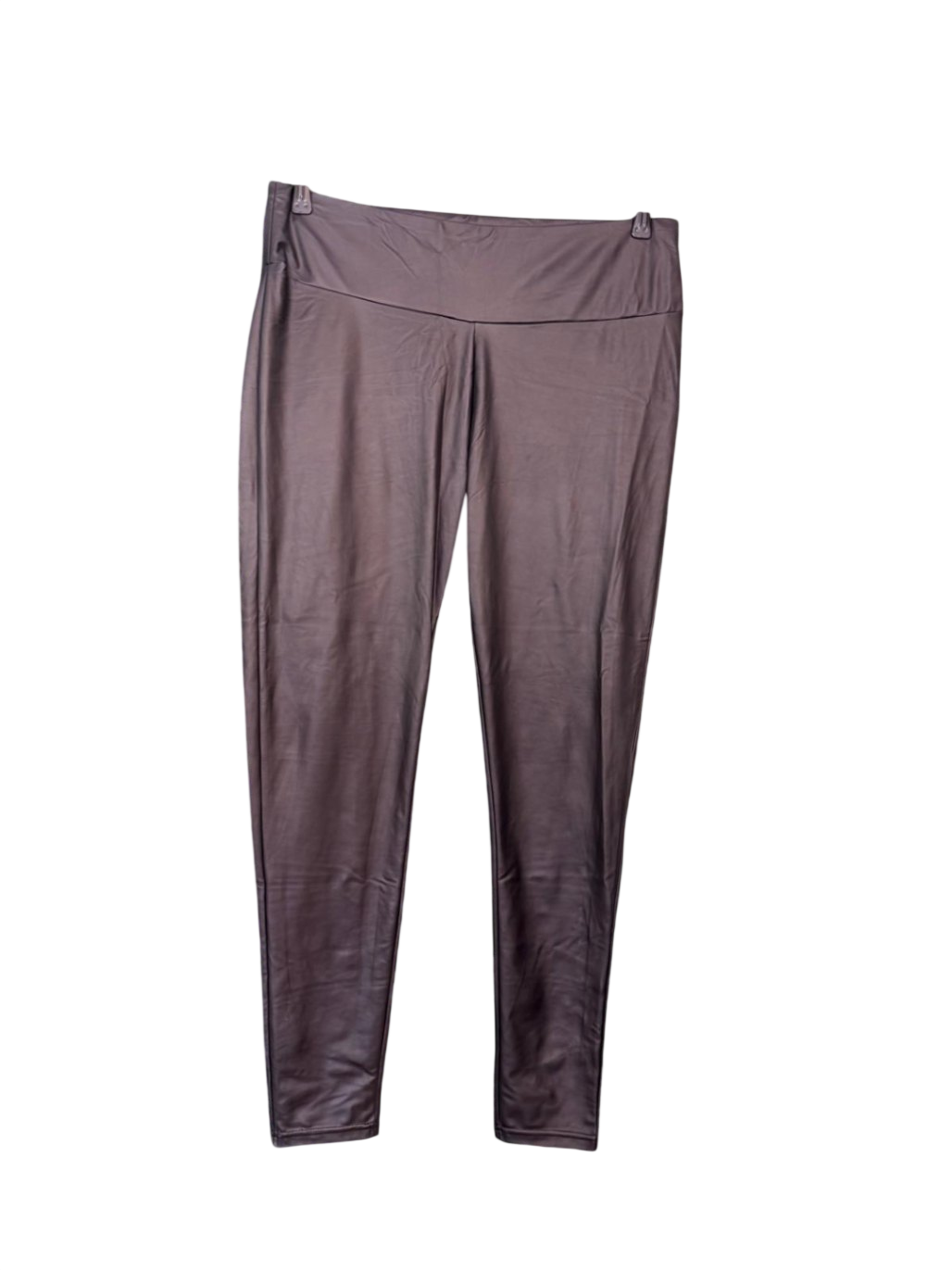 Kunstleder Leggin L Schwarz