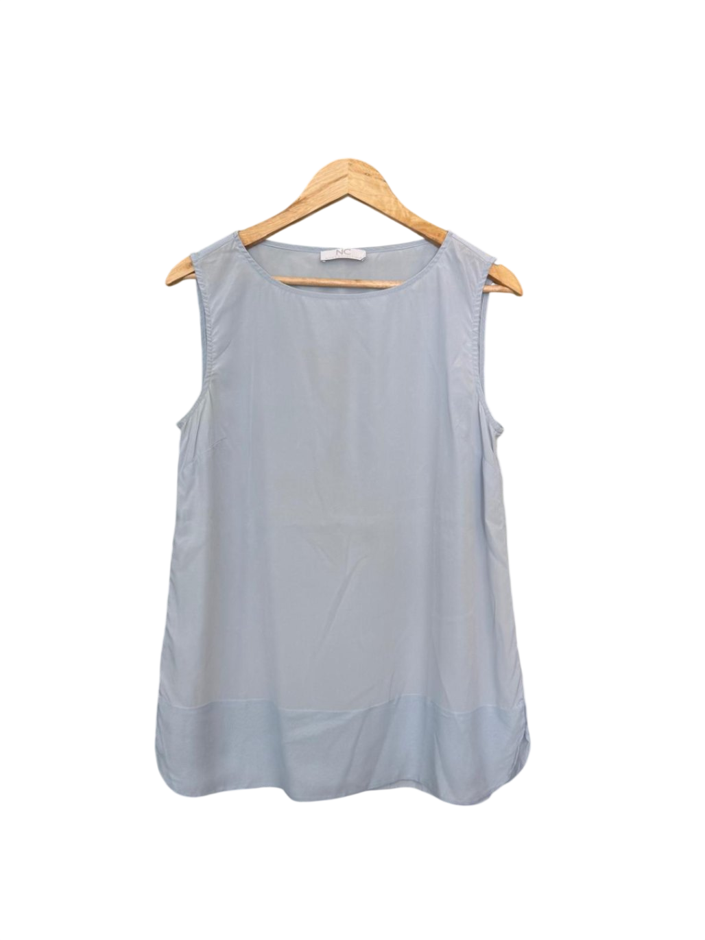 Bluse M Hellblau