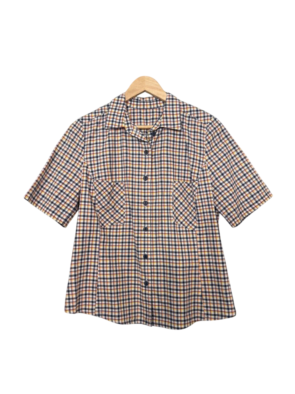 Bluse M-L Bunt (Muster mit verschiedenen Farben)