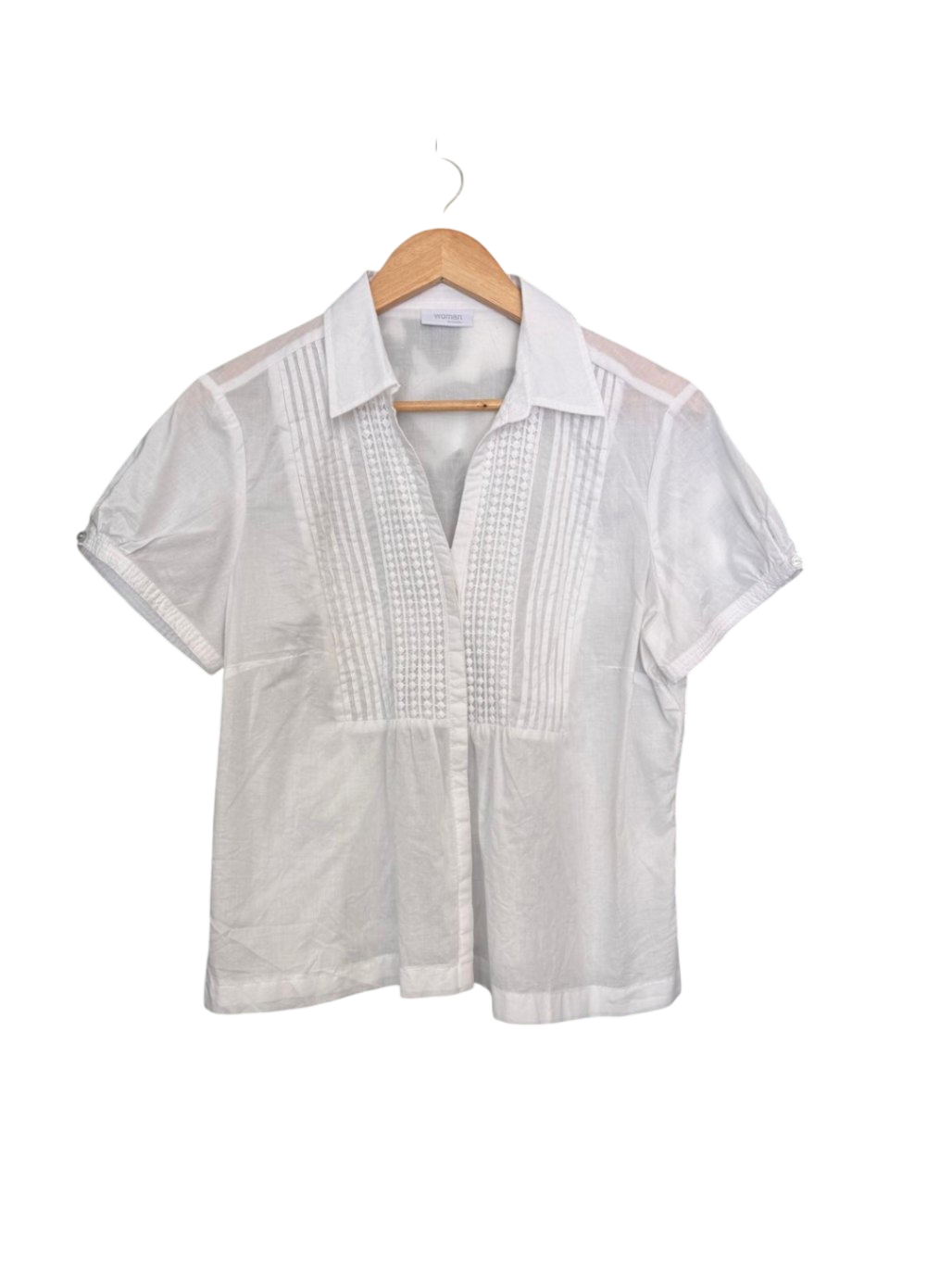 Bluse 2XL Weiß