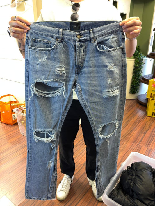 LFDY Herren - Jeans 32 Blau
