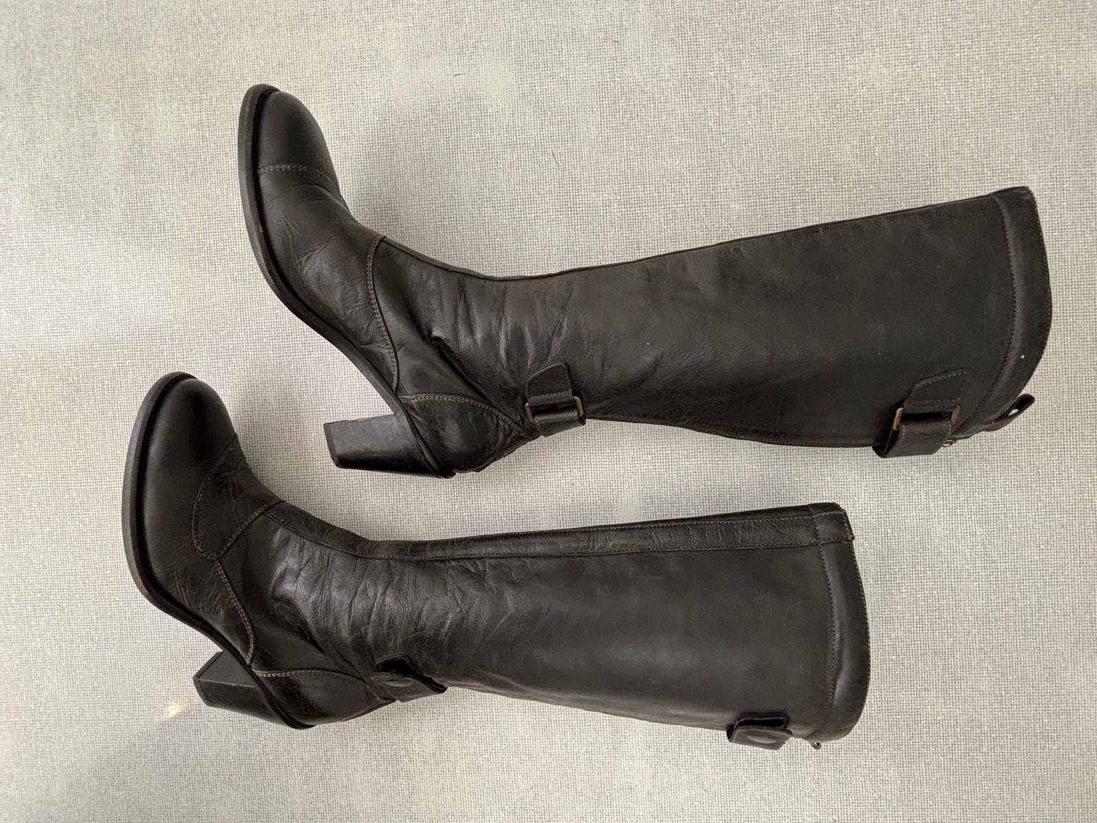 Matchless Motorradstiefel Schuhe 39 Schwarz