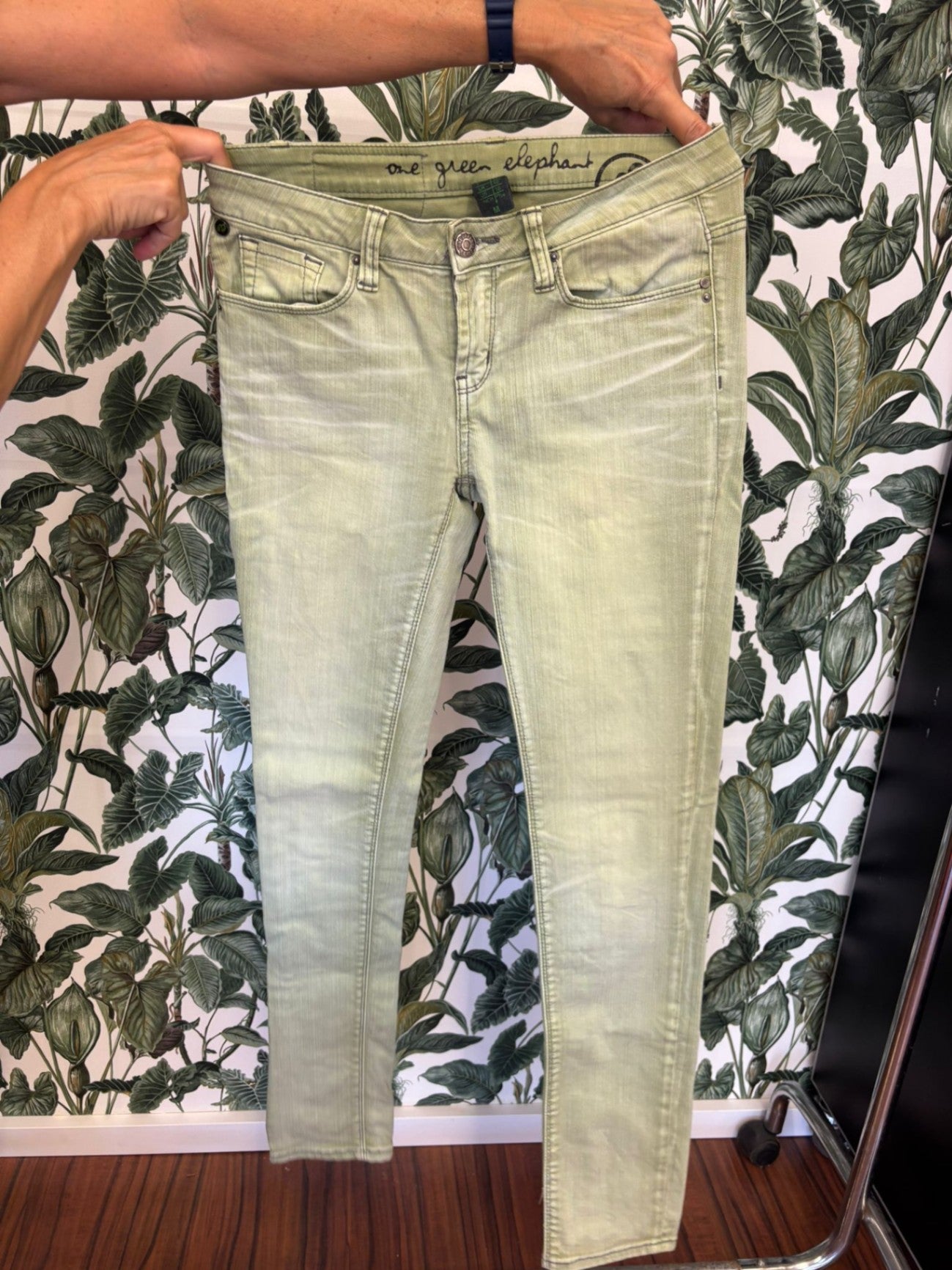one green elephant Damen - Jeans 38 Hellgrün