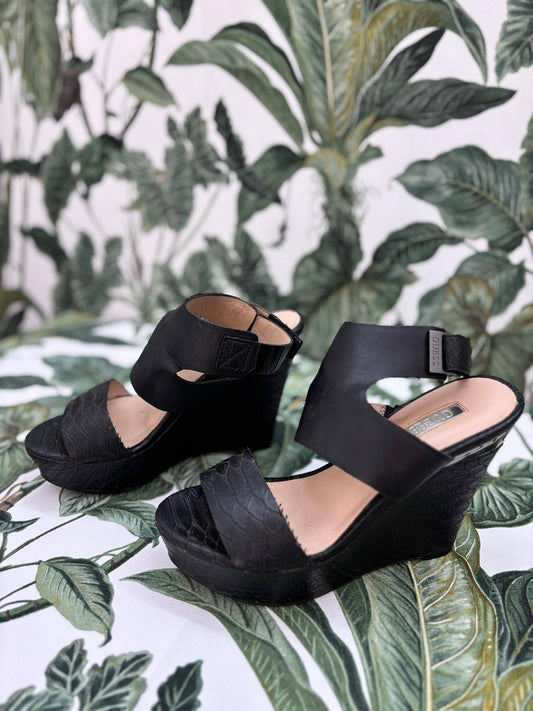 Guess Schuhe 36 Schwarz