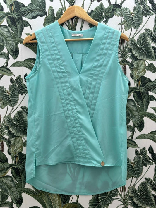 Justor Damen - Bluse S Hellblau