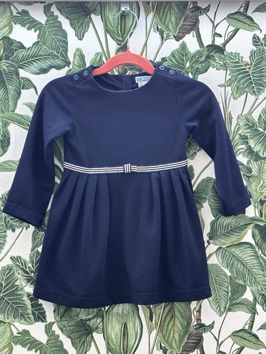 Jacadi Baby - Kleid 98 Marineblau