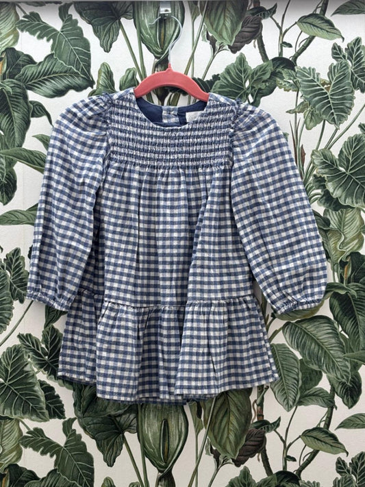 ZARA Baby - Kleid 98 Blau und Weiß