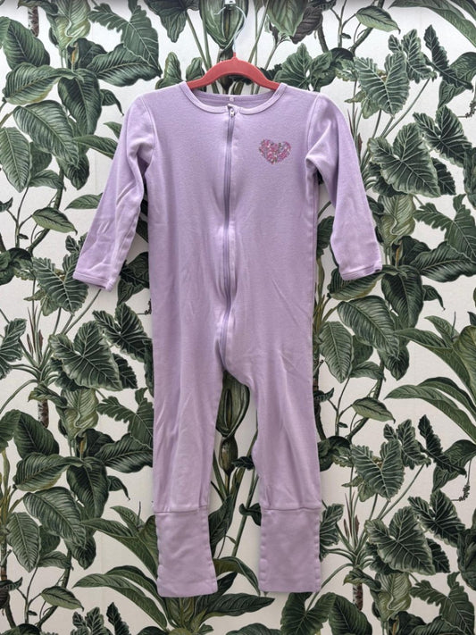 namen it Baby - Schlafanzug 104 Lila