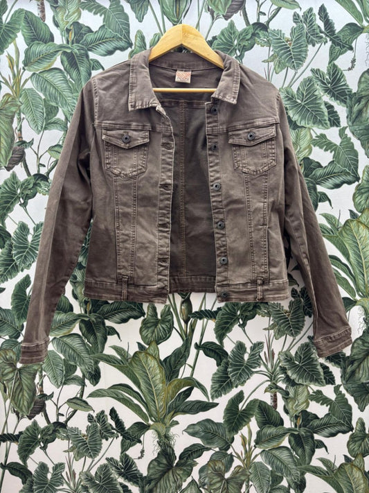 ZAC & ZOE Damen - Jeansjacke M Braun