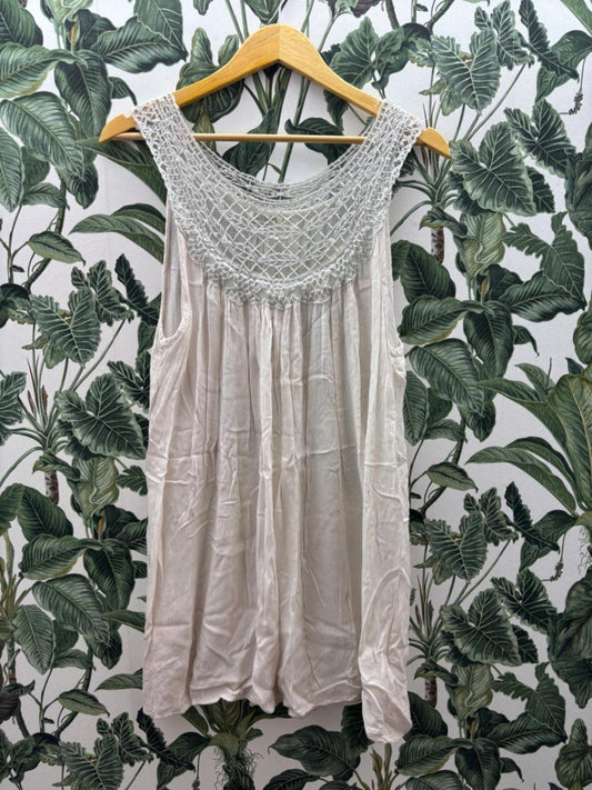 Boysen´s Damen - Top 2XL-3XL Beige