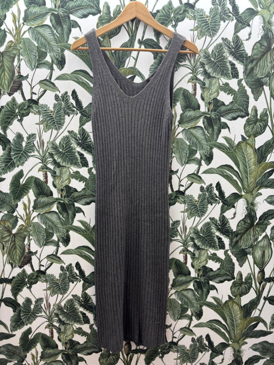 Finery Damen - Kleid M-L Grau