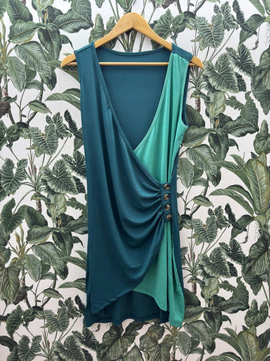 Damen - Top XL Blau und Türkis