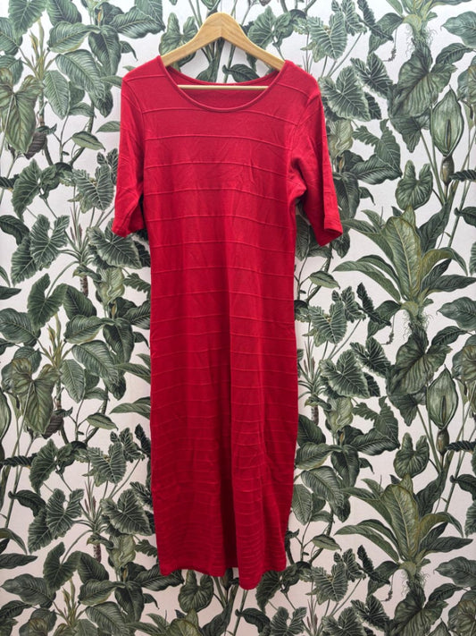 Damen - Kleid XL Rot