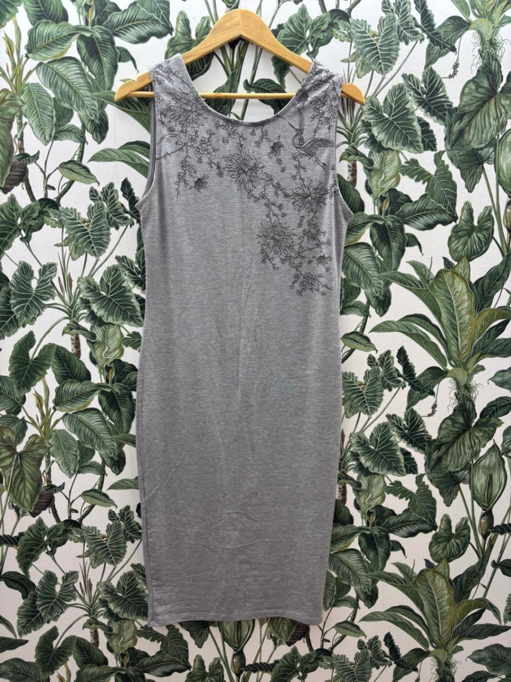 Damen - Kleid M Grau