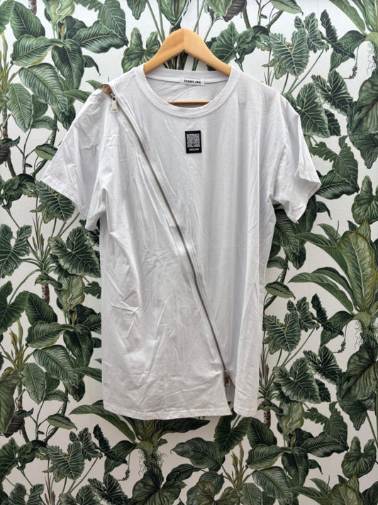 trendy. ing Damen - T-Shirt M Weiß