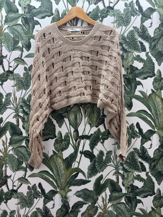 FB Sister Damen - Pullover L Beige