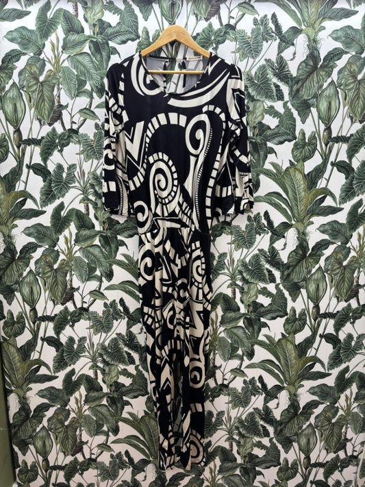 New Collection Damen - Jumpsuits M Schwarz und Weiß