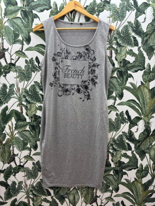 Nicht angegeben Damen - Kleid L Grau